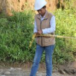 engineer, job, civil works, woman, pretty, worker, feminine, bella, beautiful, latin, aimagro